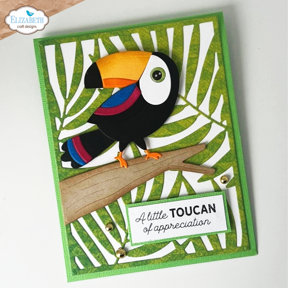 Elizabeth Craft Designs Teddy the Toucan Dies 2126 – Simon Says Stamp