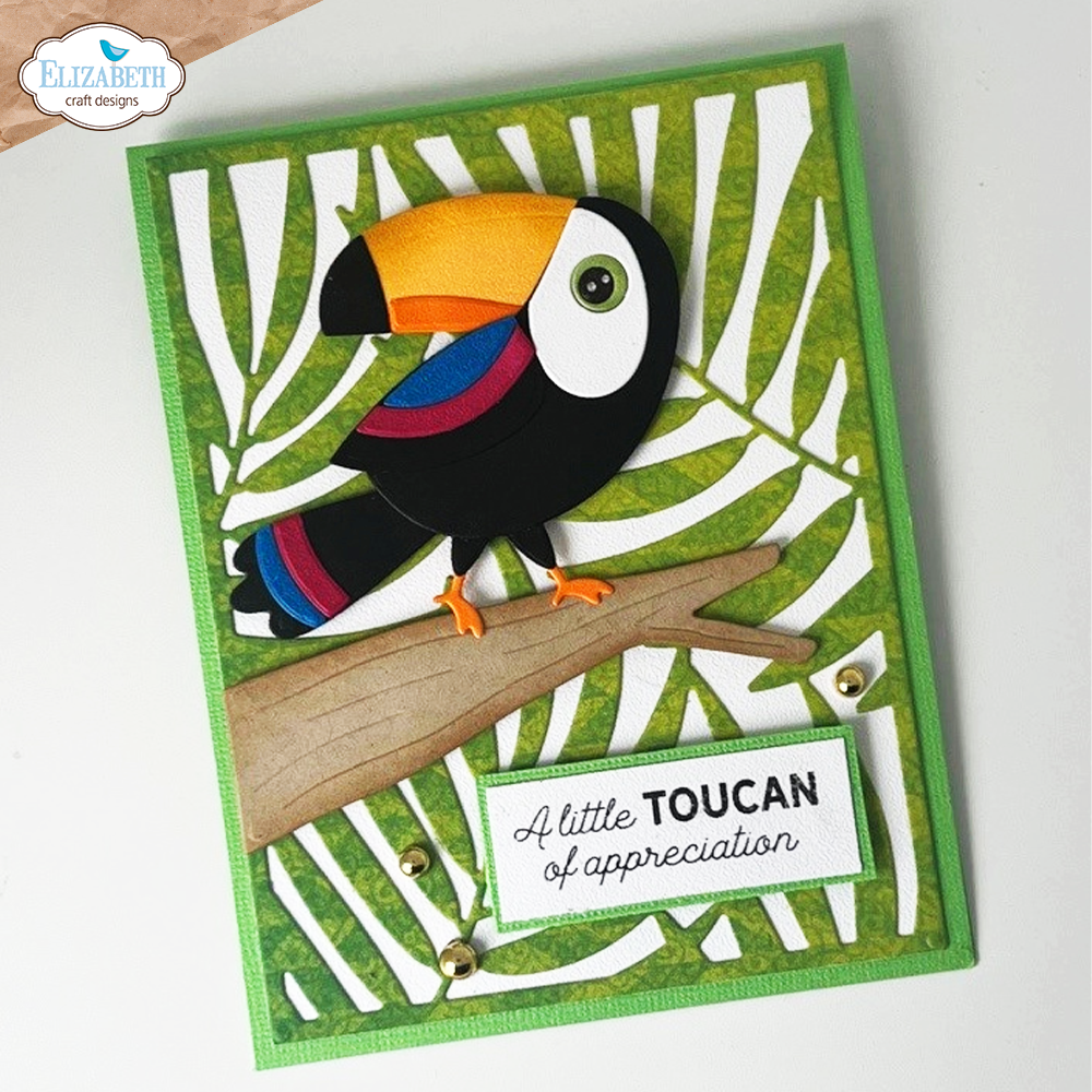 Elizabeth Craft Designs Teddy the Toucan Dies 2126 appreciation