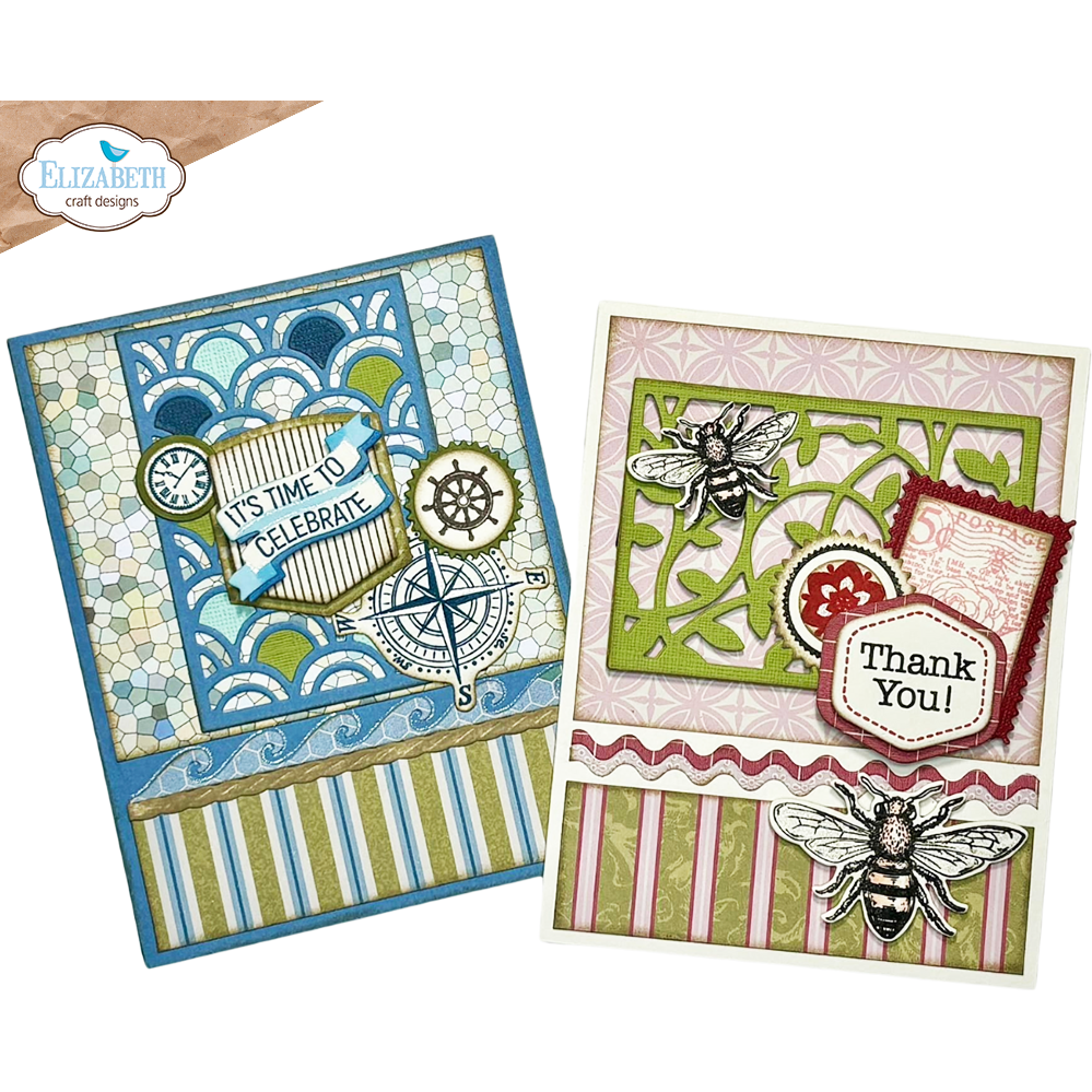 Elizabeth Craft Designs Fancy Cut-Aways Dies 2137 bees