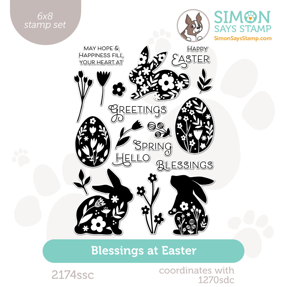 Simon Says Clear Stamps Blessings at Easter 2174ssc Favorite Things