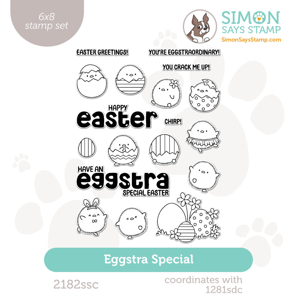 Simon Says Stamp Eggstra Special Clear Stamp Set