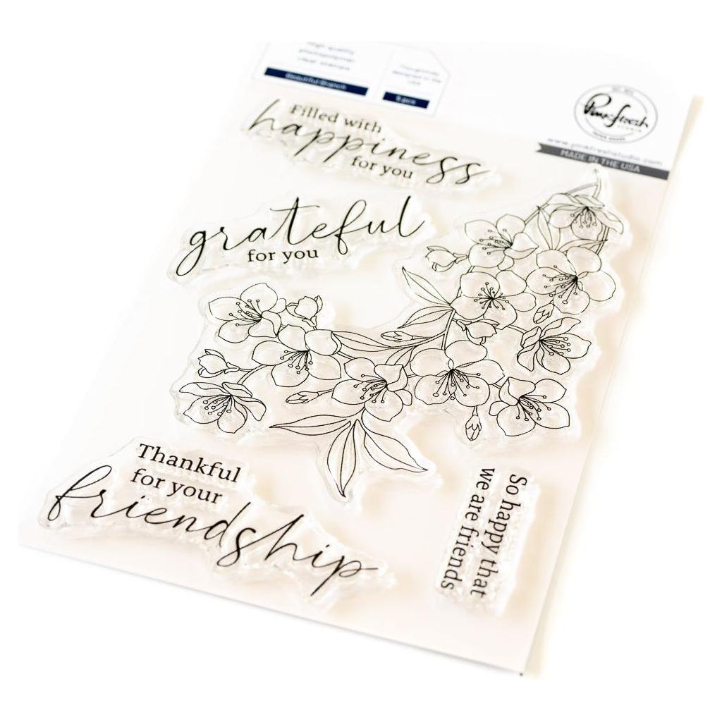 Pinkfresh Studio Beautiful Branch Bundle clear stamp set