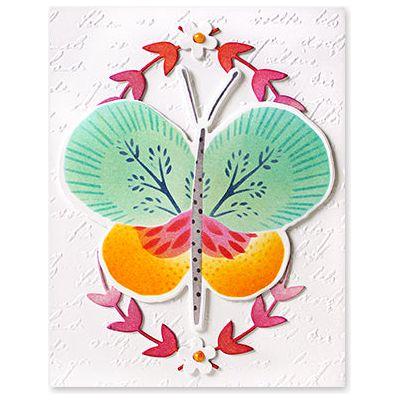 Penny Black Flutter Stencils 25-023 butterfly