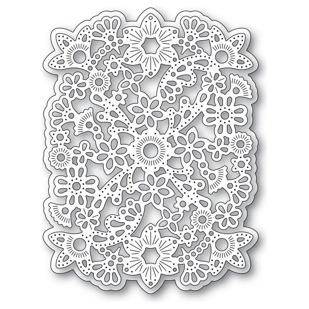 Poppy Stamps Nordic Fancy Background Dies 2628