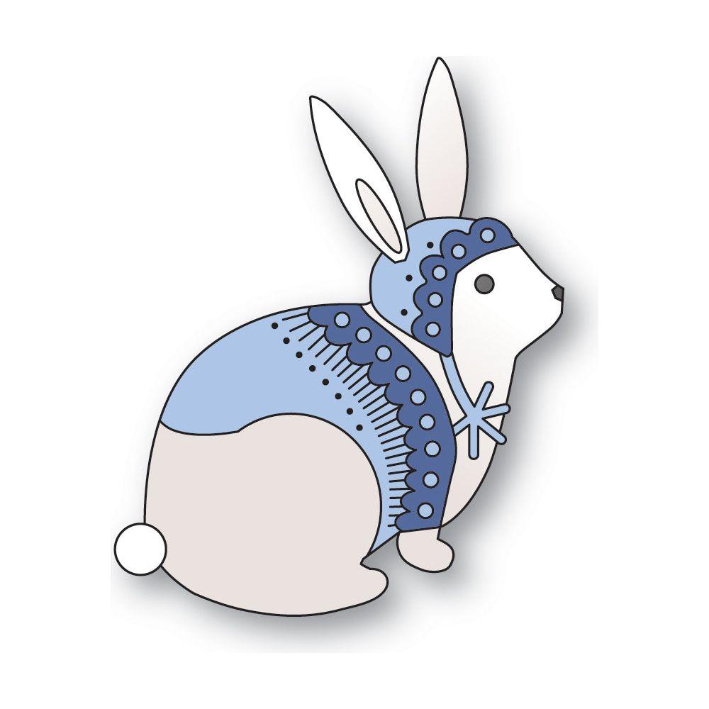 Poppy Stamps Nordic Winter Rabbit Dies 2639