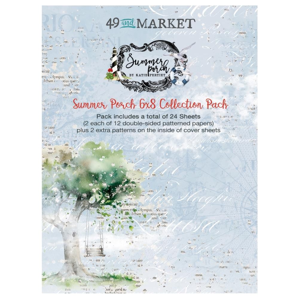 49 and Market Summer Porch 6x8 inch Paper Pack sp-27563