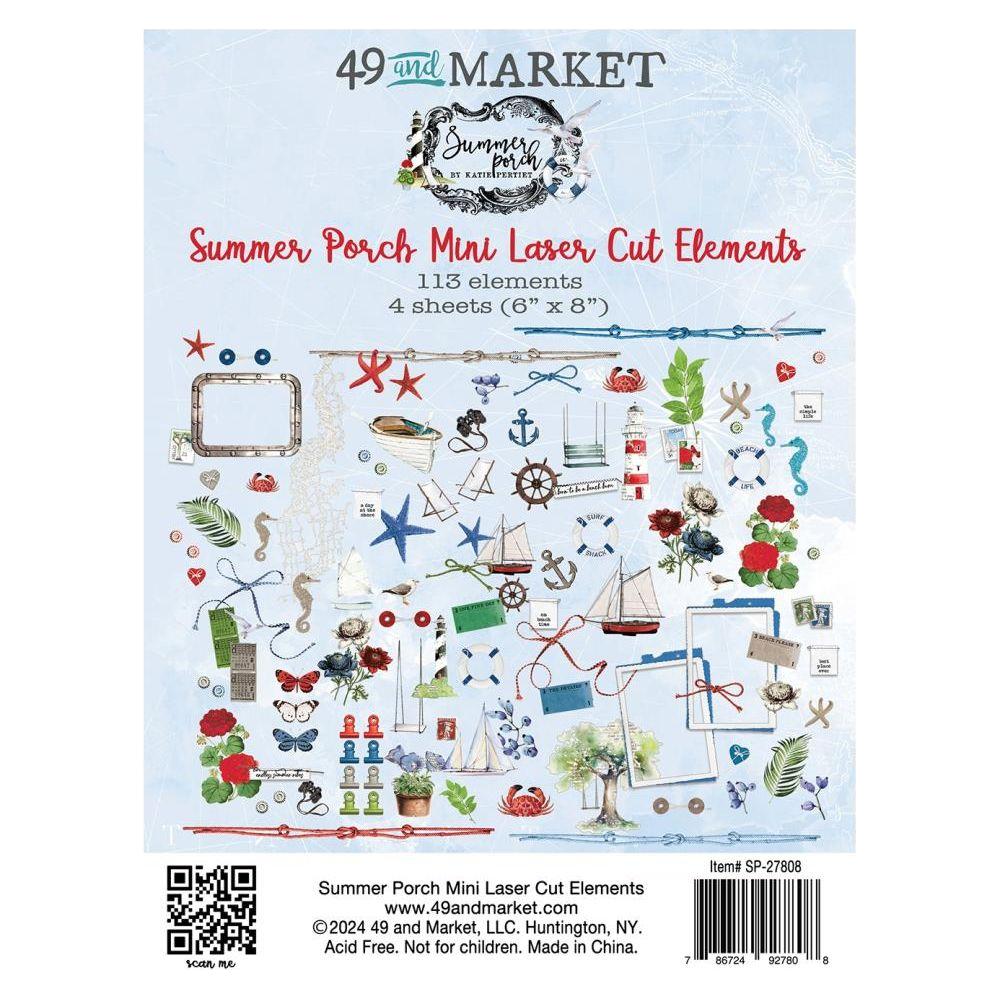 49 and Market Summer Porch Mini Laser Cut Elements sp-27808