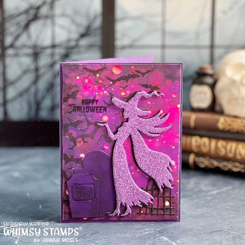 Whimsy Stamps Bookeh 6x6 inch Paper Pack wsdp45 witch