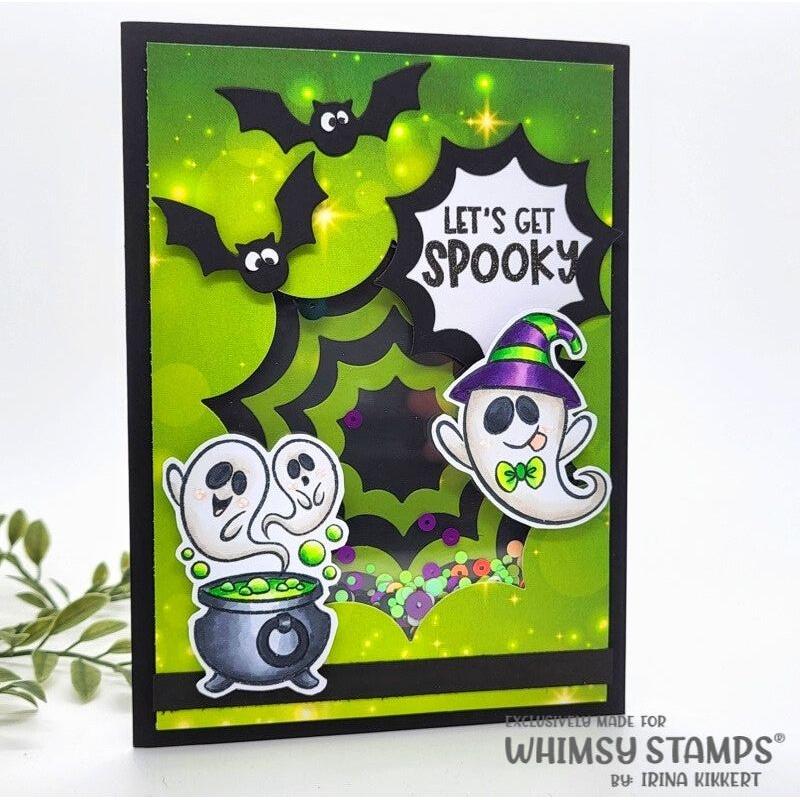 Whimsy Stamps Nested Webs Dies wsd212 ghost