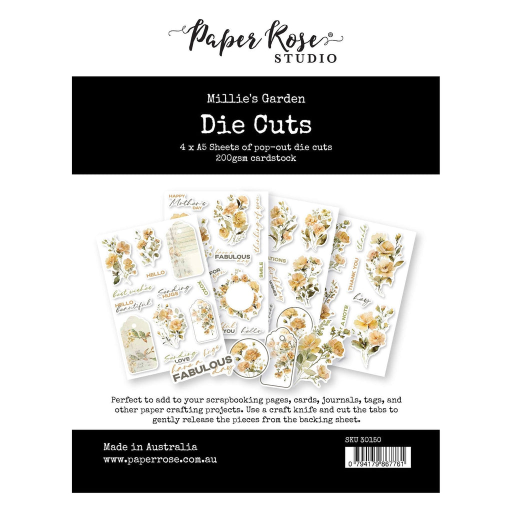 Paper Rose Millie’s Garden Die Cuts 30150