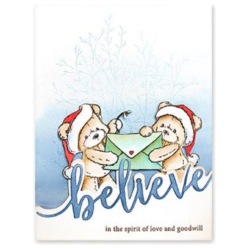 Penny Black Clear Stamps Christmas Letter 31-005