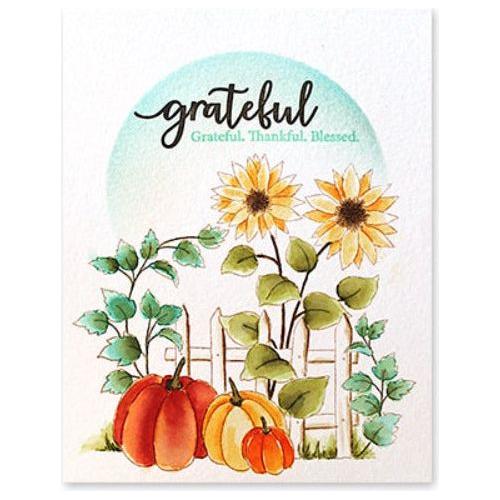 Penny Black Clear Stamps Grateful Builder 31-009 grateful