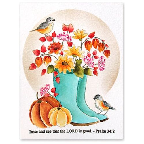 Penny Black Clear Stamps Autumn Boots 31-013 boots