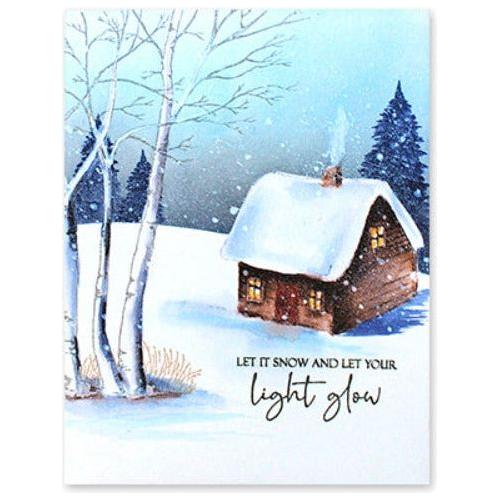 Penny Black Clear Stamps Woodland 31-019 light glow