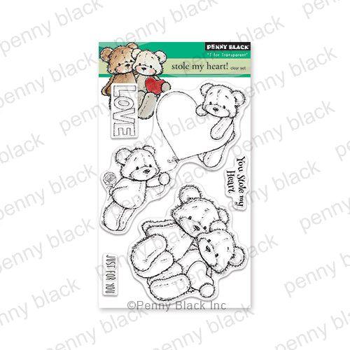 Penny Black Clear Stamps Stole My Heart 31-022