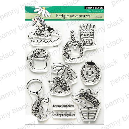 Penny Black Hedgie Adventures Clear Stamps 31-038