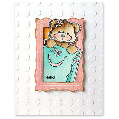 Penny Black Clear Stamps Daisy Darlings 31-040 hello