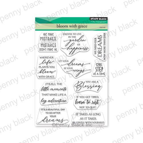 Penny Black Clear Stamps Bloom with Grace 31-041