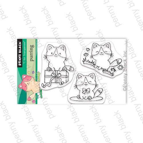 Penny Black Clear Stamps Purring 31-052