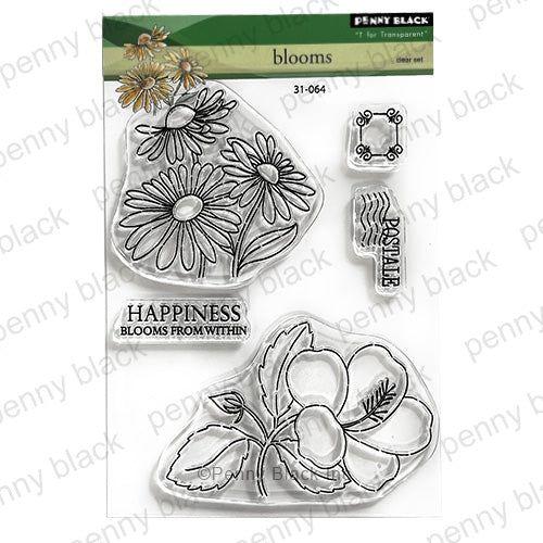 Penny Black Blooms Clear Stamps 31-064