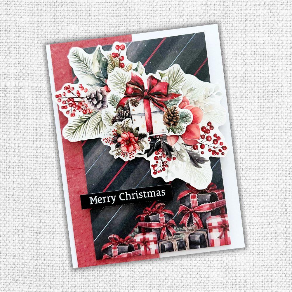 Paper Rose Jolly Holidays 2.0 Embossed Die Cuts 32388 christmas