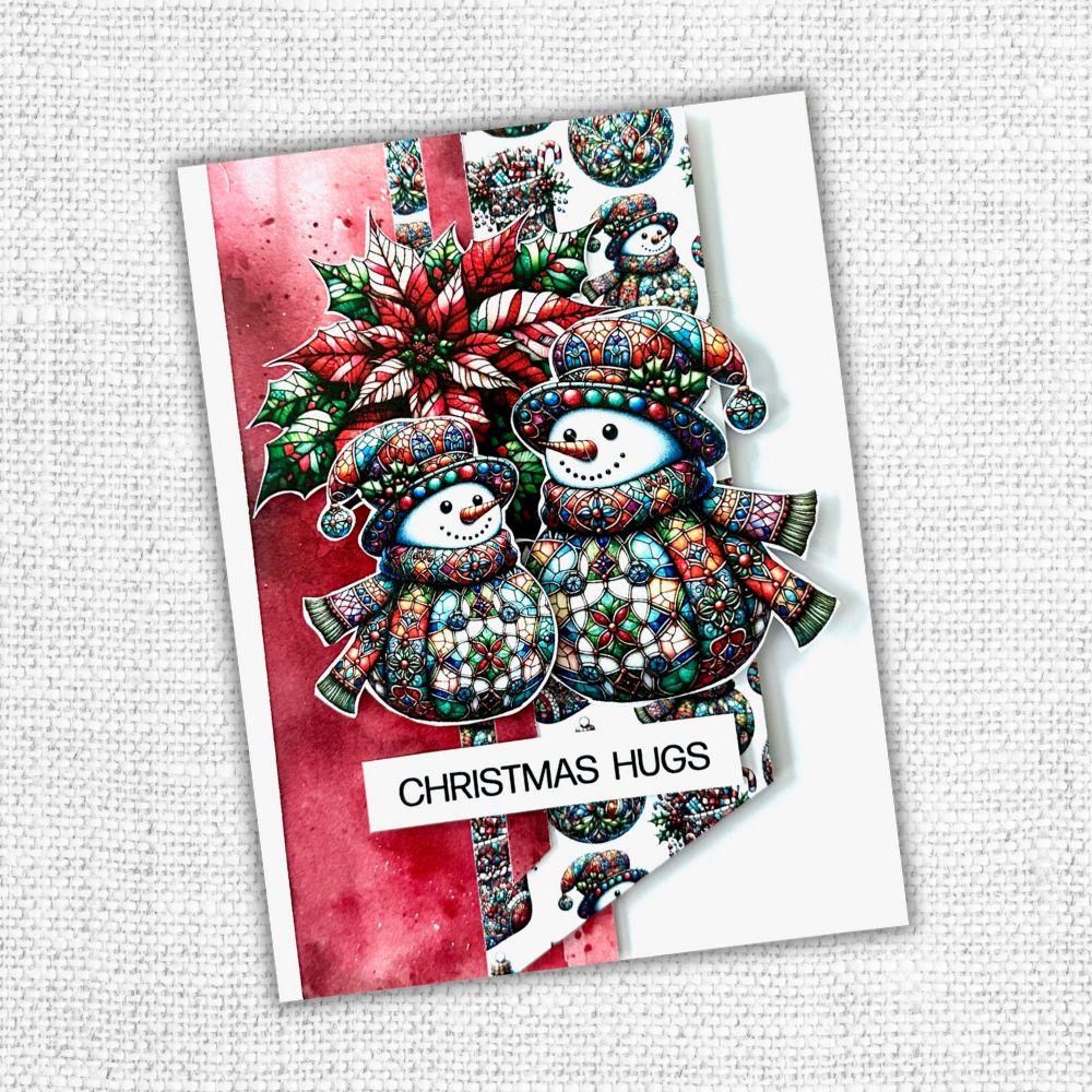 Paper Rose Christmas Cheer 6x6 Paper Collection 32559 christmas hugs