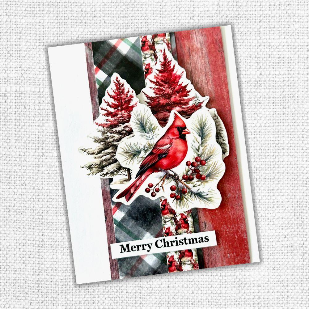 Paper Rose Jolly Holidays Basics 6x6 Paper 32616 merry christmas