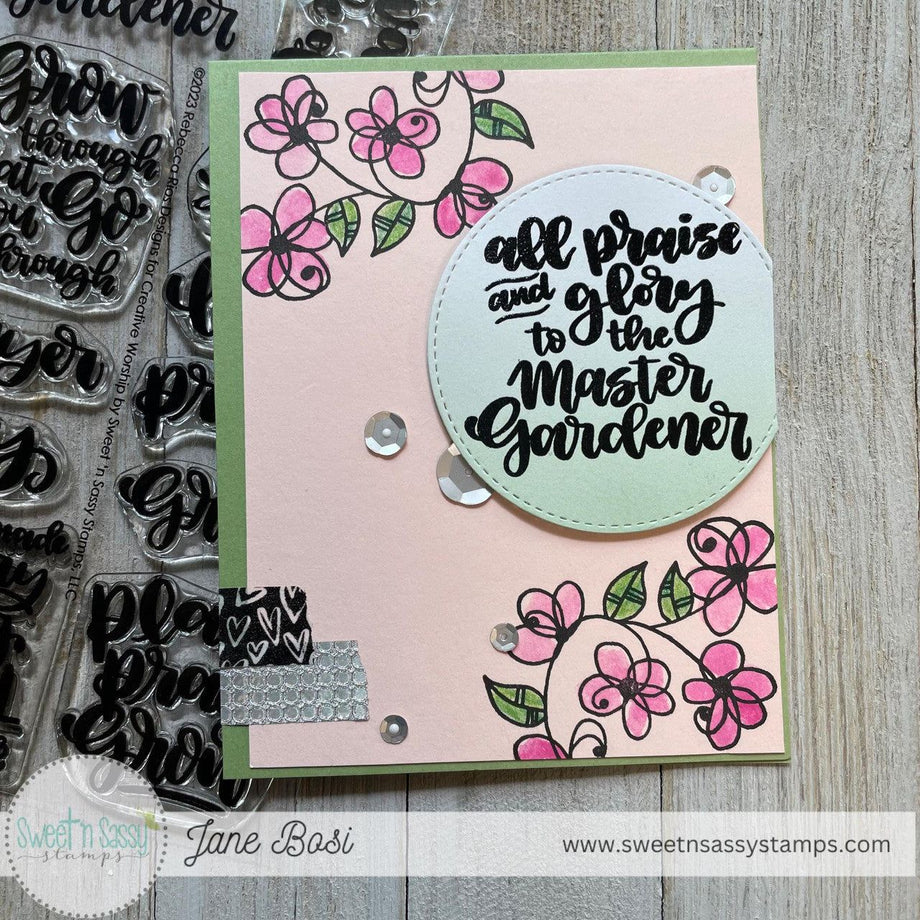 Creative Worship: His Book Clear Stamp Set - Sweet 'n Sassy Stamps, LLC