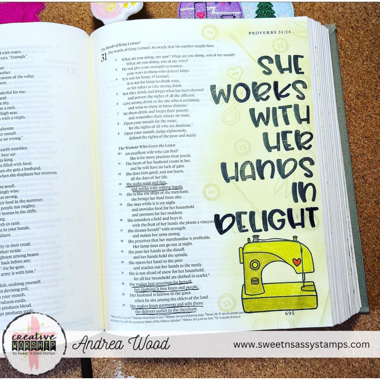 Stampendous Bible Journaling Stamps