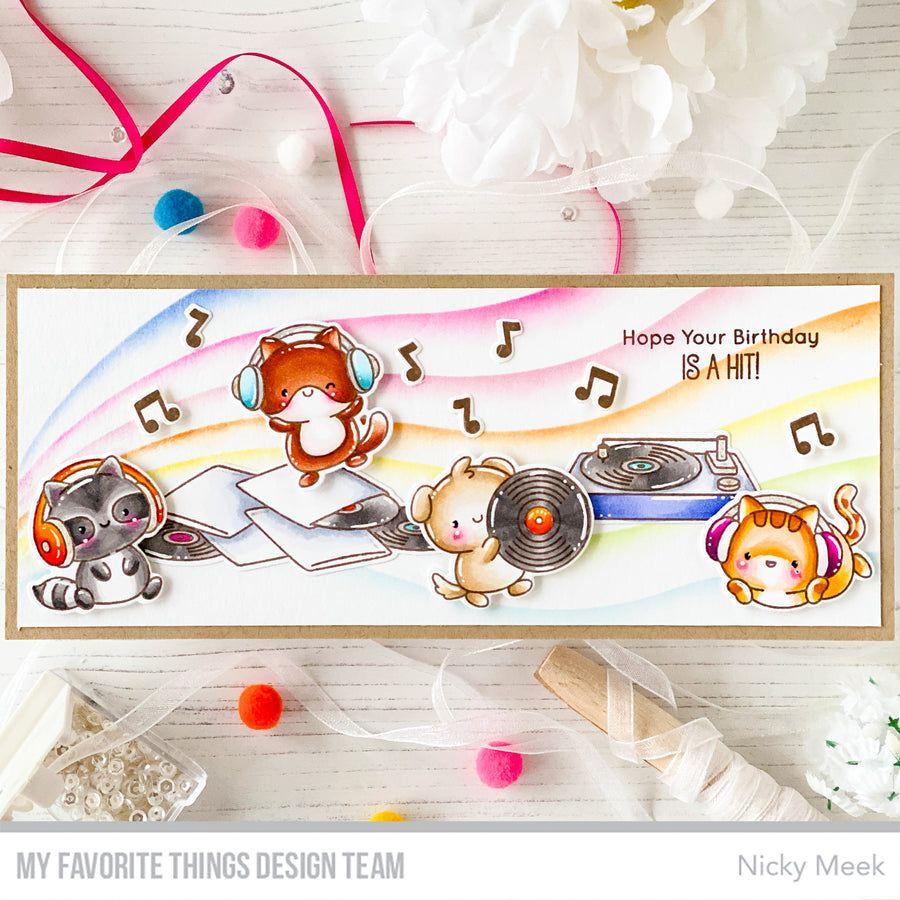 My Favorite Things Right on Track Clear Stamps jb025 Birthday | color-code:alt3