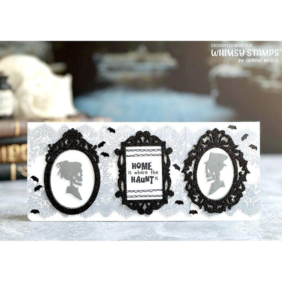 Whimsy Stamps Forever Cameo Frame Dies Wsd214 | Whimsy Stamps | Crafting & Stamping Supplies from Simon Says Stamp