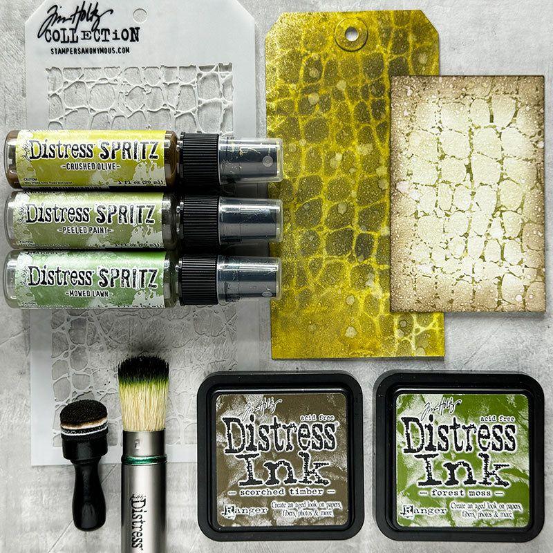 Tim Holtz Distress Ink Pad Scorched Timber Ranger tim83443 Halloween Projects | color-code:ALT06