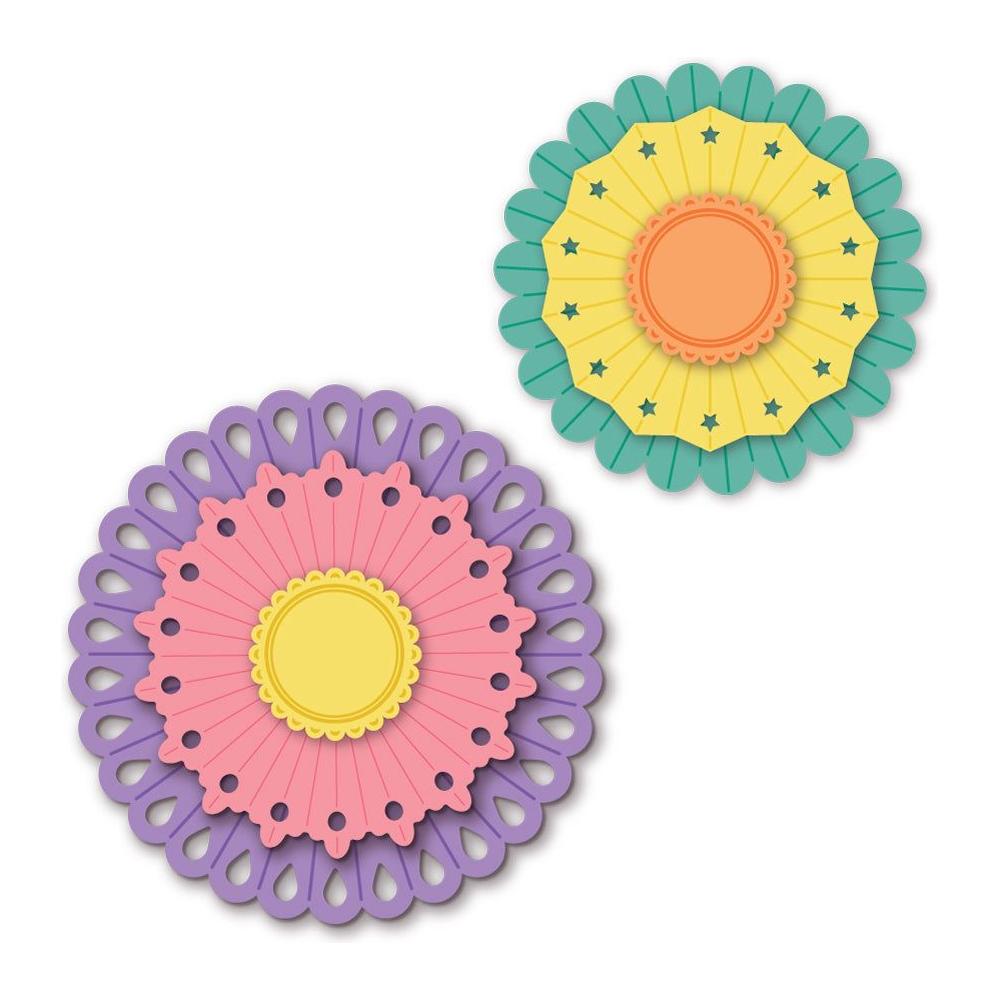 Honey Bee 3D Rosette Dies hbds-3droset