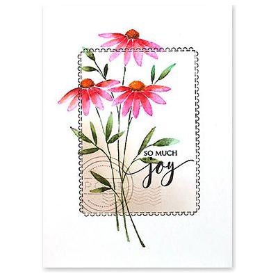 Penny Black Cling Stamp Sweetly Scented 40-933 joy