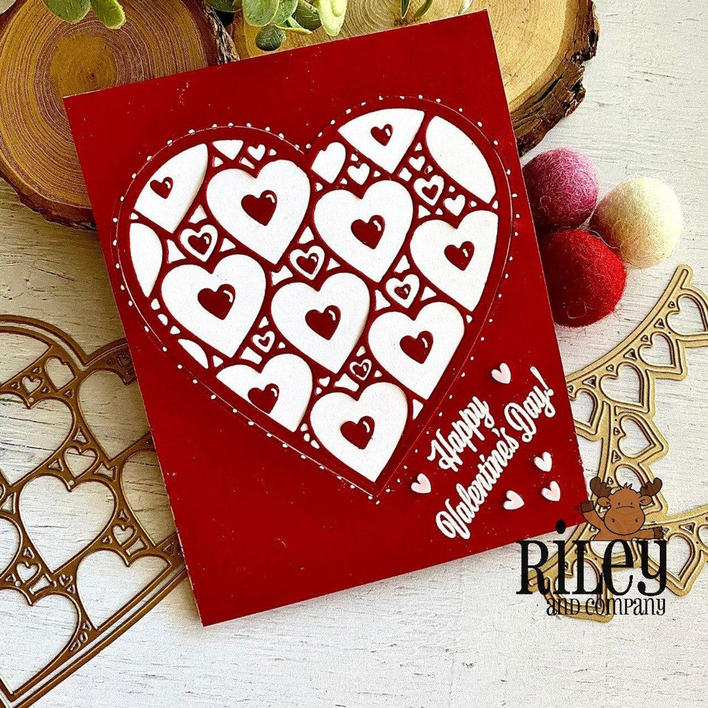 Riley and Company Funny Bones Wonderful Friend Clear Stamp rwd-1218 happy valentine's day