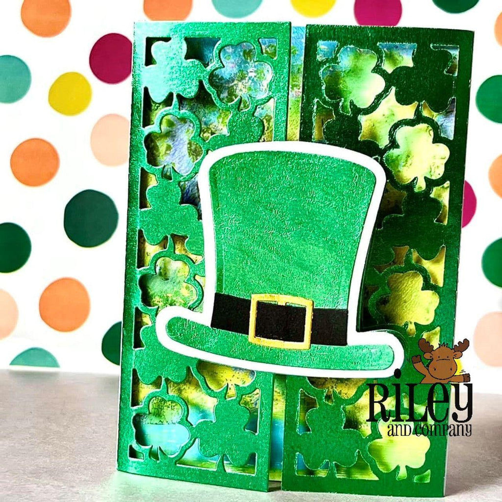 Riley And Company Cut Ups Overlay Clovers Dies rd593 shamrockes