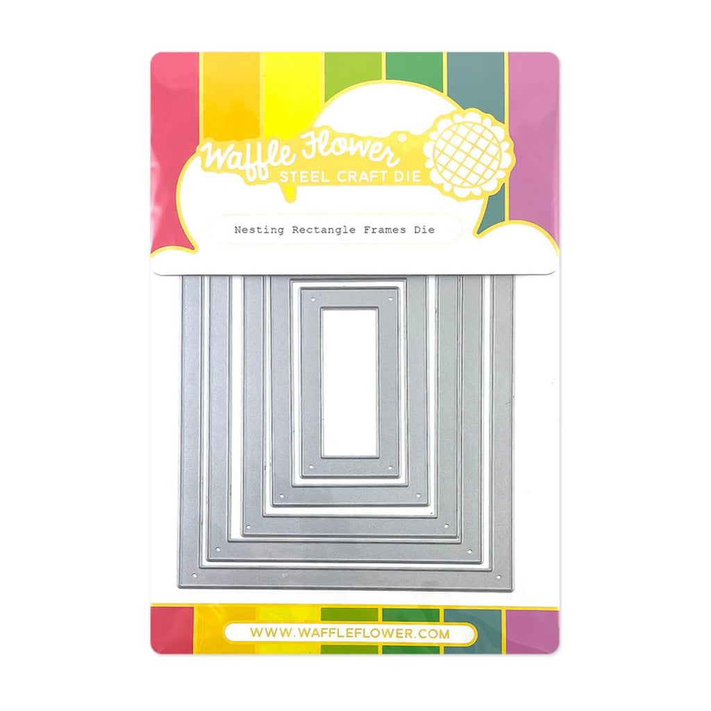 Waffle Flower NESTING RECTANGLE FRAMES Dies 420820