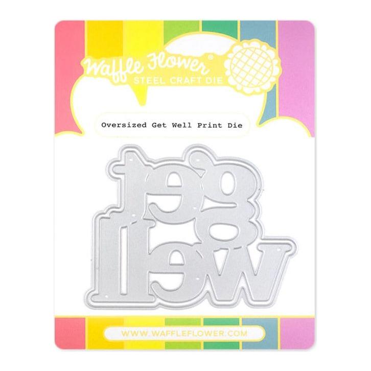 Waffle Flower Oversized Get Well Print Die 421641