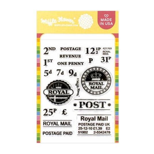 Waffle Flower Royal Mail Clear Stamps 421769