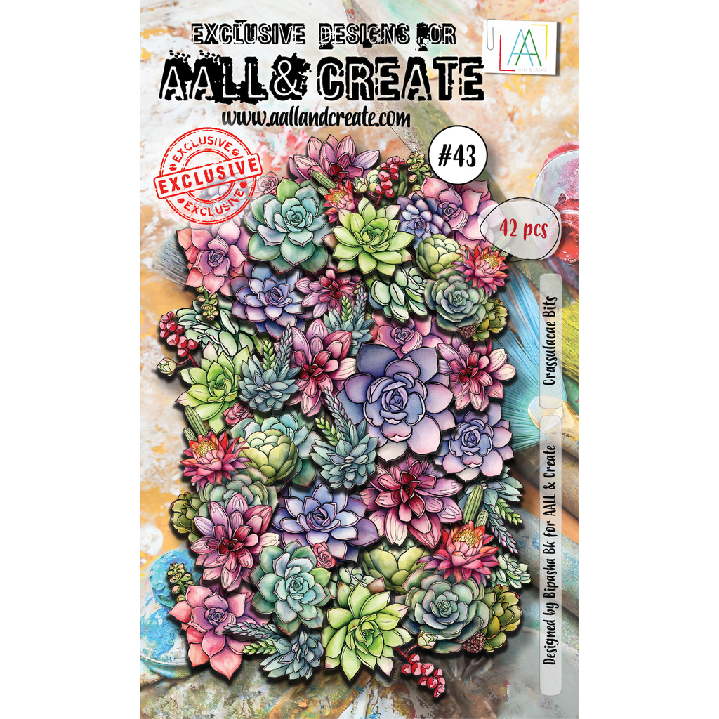 AALL & Create Crassulacae Bits Ephemera Die-Cuts 43