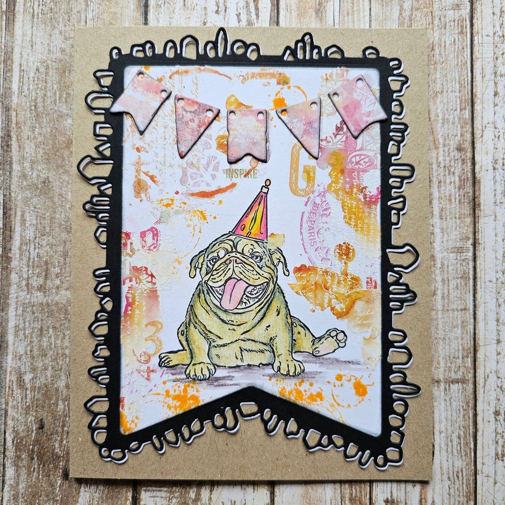 AALL & Create Regency Bunting Dies 44 birthday dog