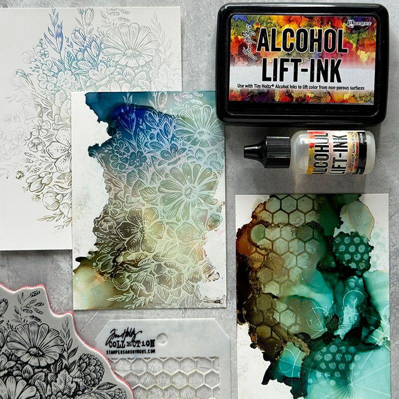 Tim Holtz Lift-Ink Pad And Reinker Ranger Bundle Colorful Effects | color-code:ALT01