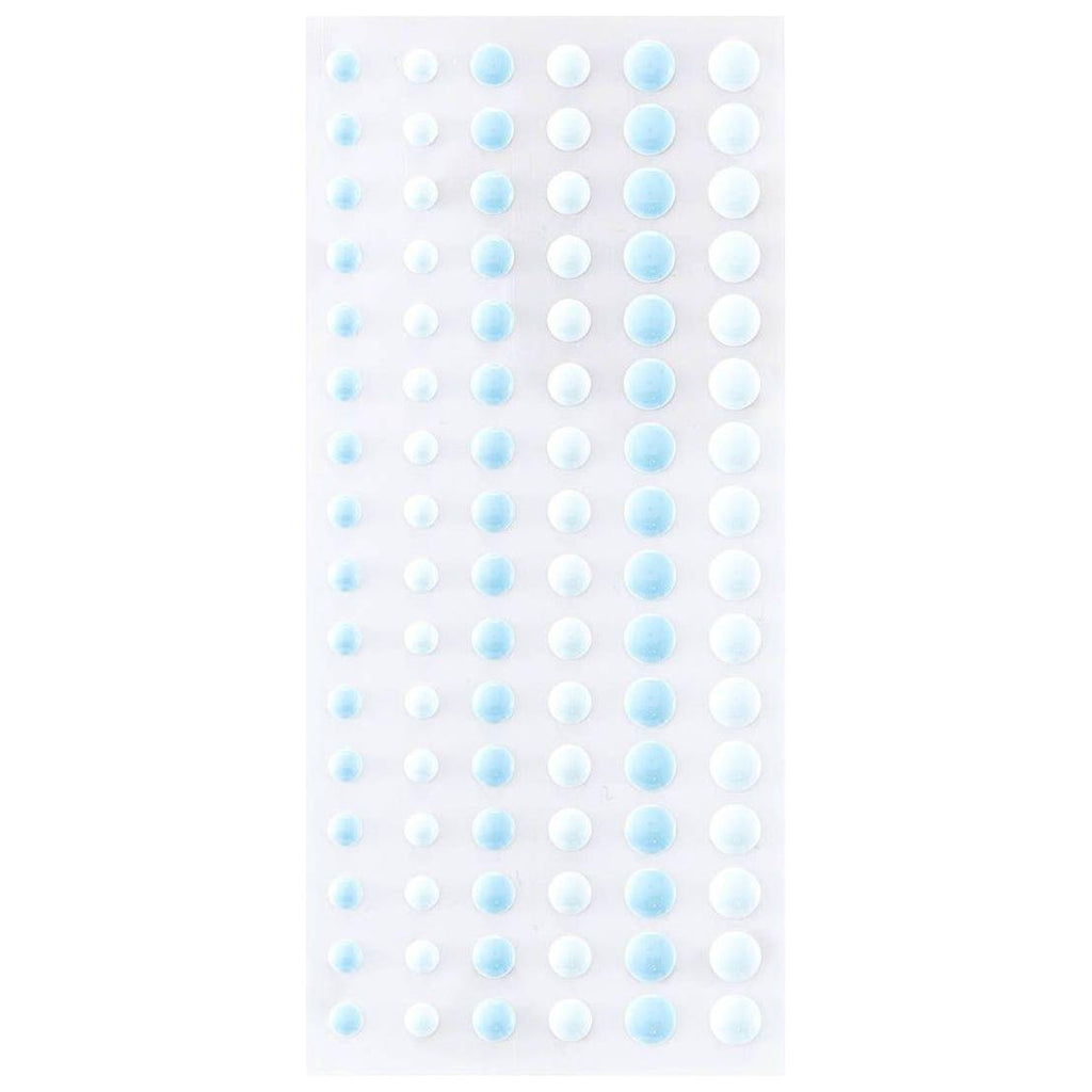 SCS-286 Spellbinders Dimensional Two Tone Blue Enamel Dots stickers