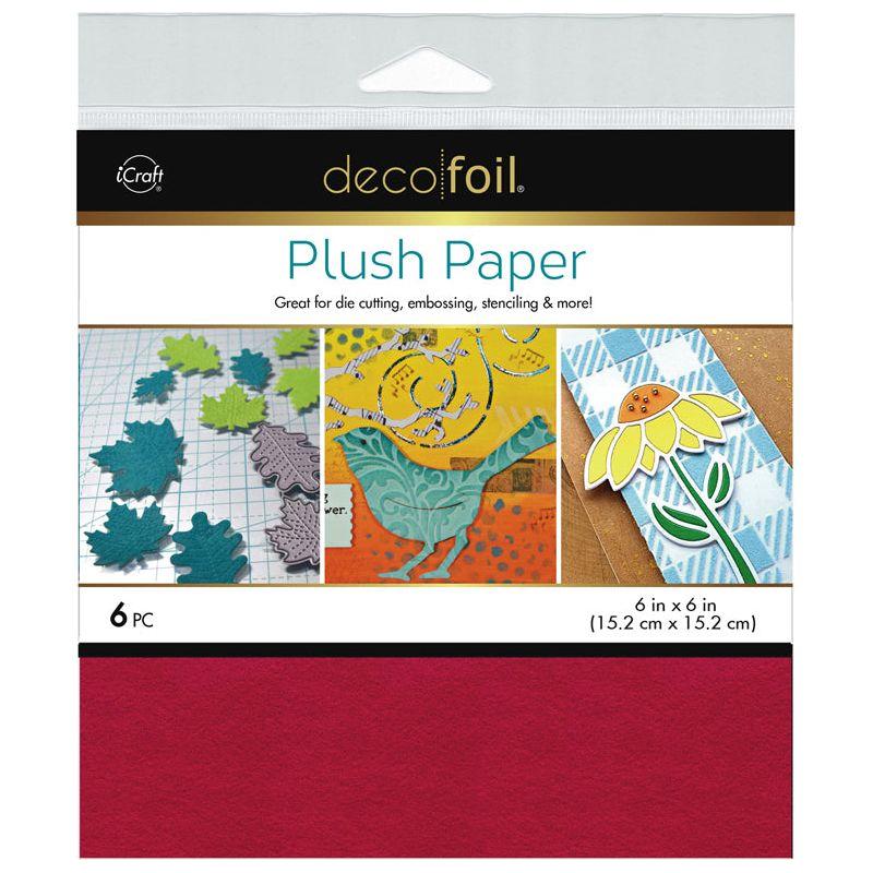 Therm O Web Ruby Red Plush 6x6 Inch Papers Deco Foil 5676