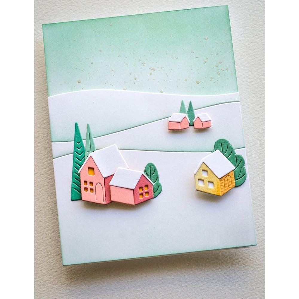 Birch Press Design Littletown Village Dies 57564 snow