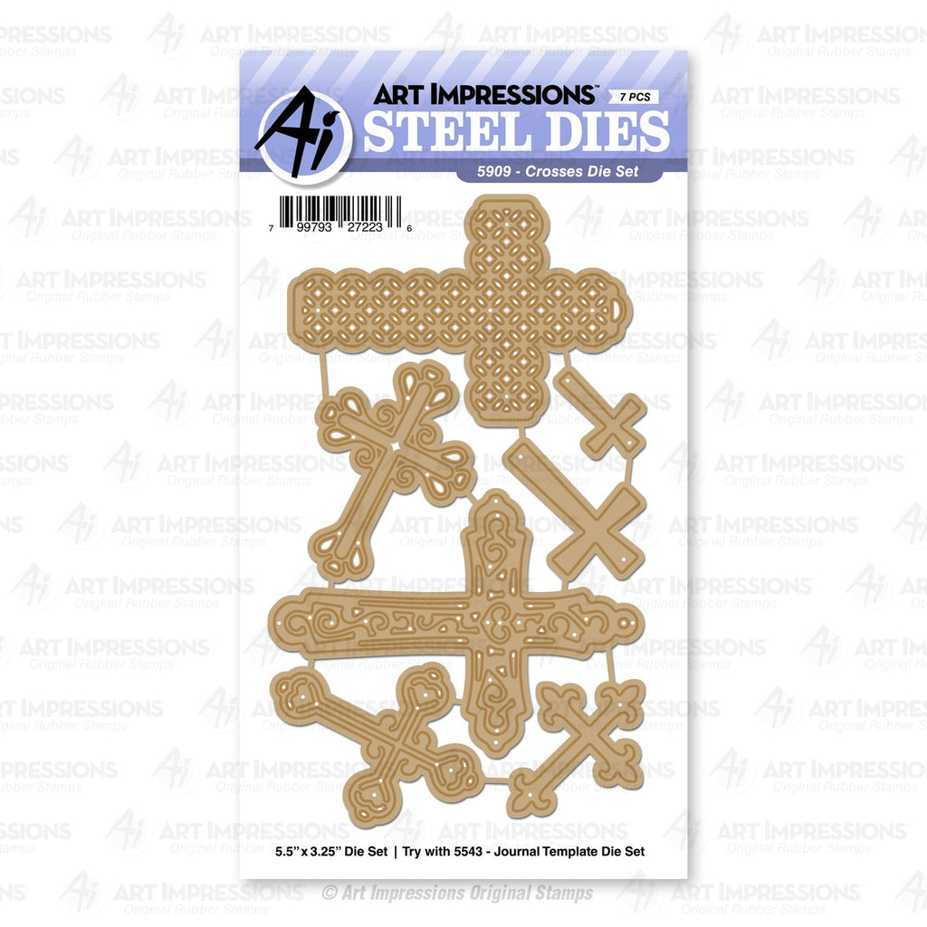 Art Impressions Crosses Dies 5909