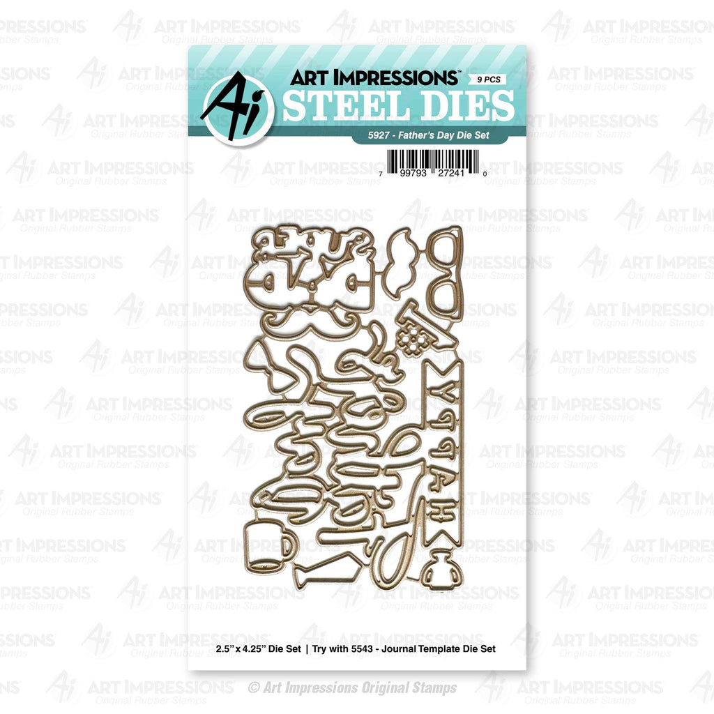 Art Impressions Father's Day Die Set 5927