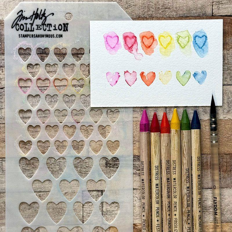 Tim Holtz Distress Watercolor Pencils Set #1, 2 & 3 Bundle- 36 Colors IN shops STOCK!