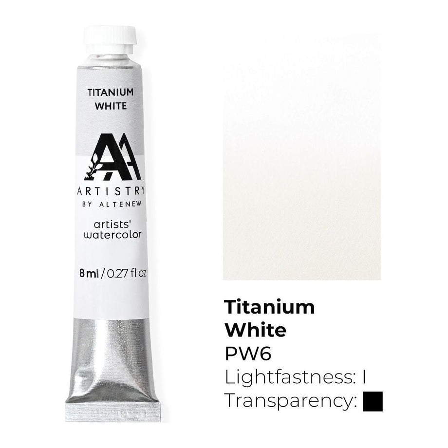 Titanium White (8mL Watercolor)