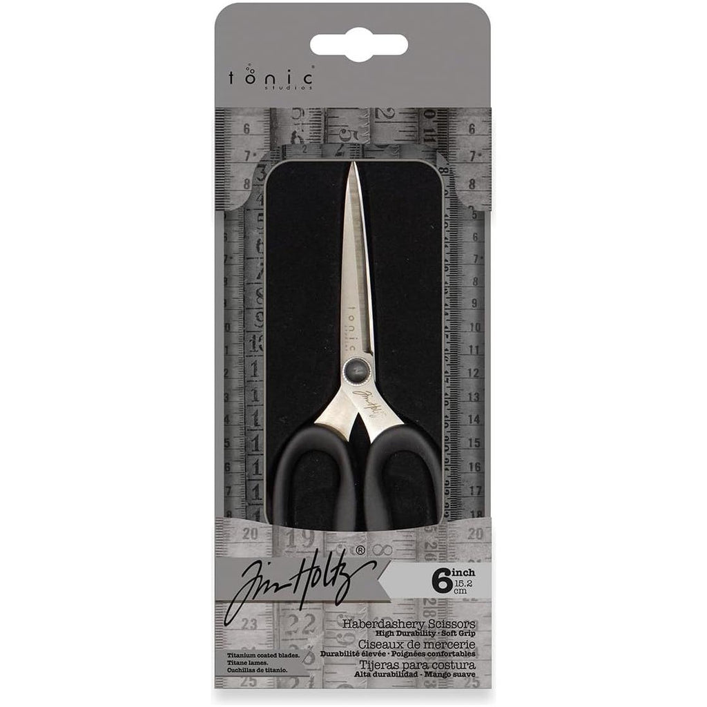 Tim Holtz Tonic 6 inch Haberdashery Scissors 2343e